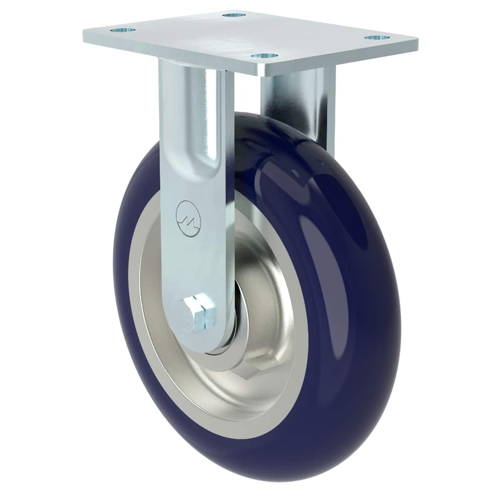 Muvtons GHK-RD Series castor for floor protection and lower rolling resistance