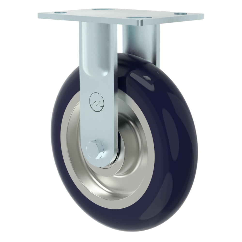 Muvtons GHK-RD Series castor for floor protection and lower rolling resistance
